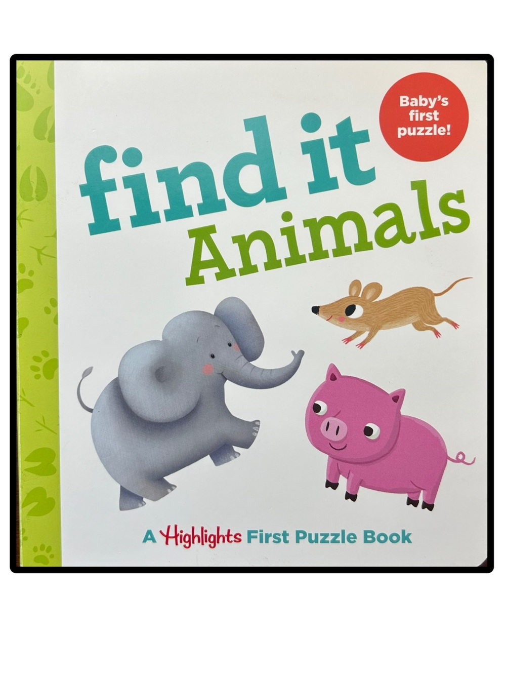 BUNDLE & SAVE🎉A Highlights 1st Puzzle Board Book Find It Animals Touch & Explore